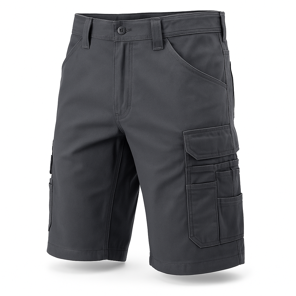 SCRUFFS 34" SLATE GREY TRADE SHORTS