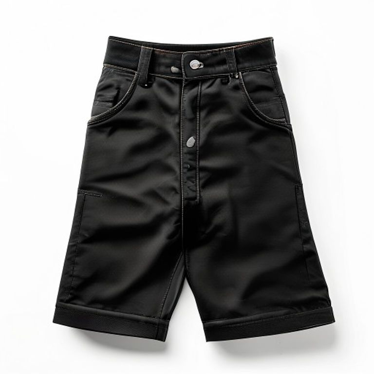SCRUFFS 32" BLACK TRADE SHORTS