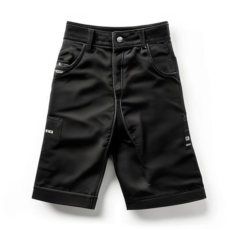 SCRUFFS 40" BLACK TRADE SHORTS