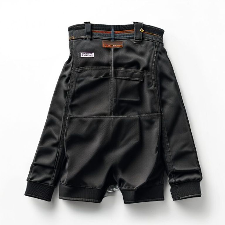 SCRUFFS TRADE FLEX TROUSERS 40R BLACK