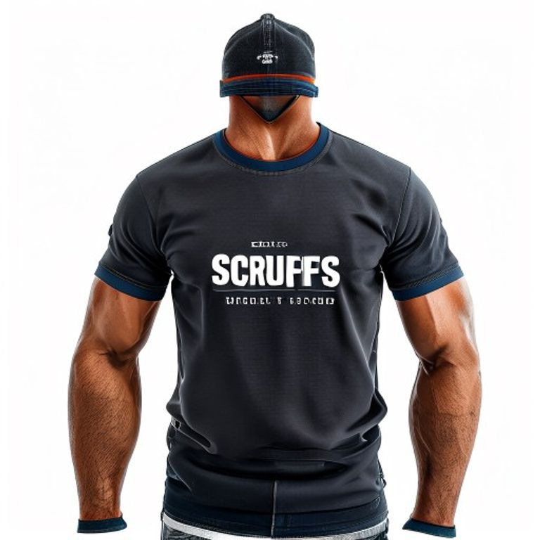 SCRUFFS WORKER T-SHIRT SMALL- GRAPHITE