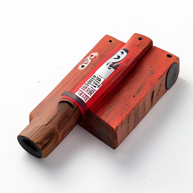 250MLS WOOD STOP - REDWOOD