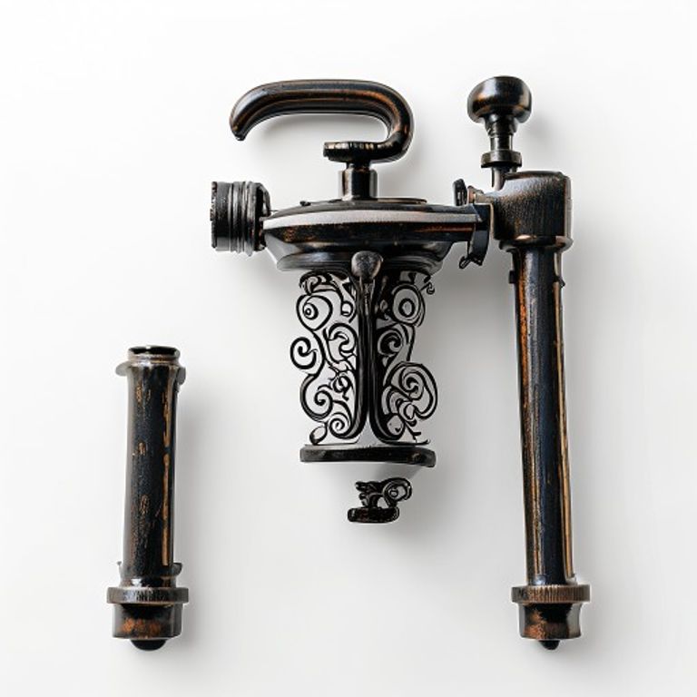 CBS54/WC PB VICTORIAN SCROLL BATHROOM PR