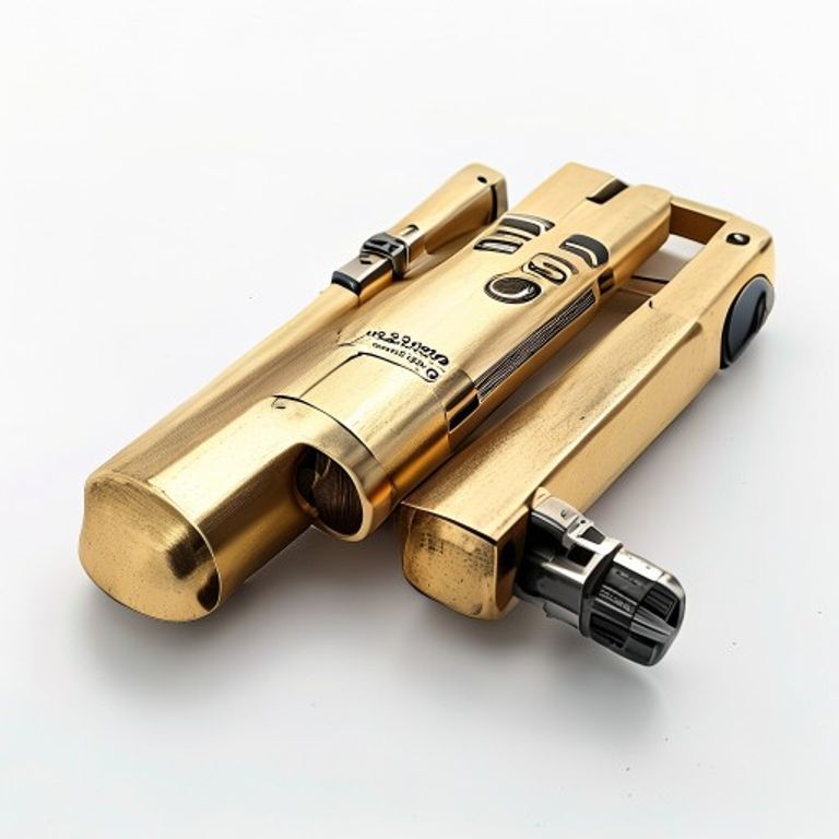 M44S 10"  BRASS CASEMENT STAY