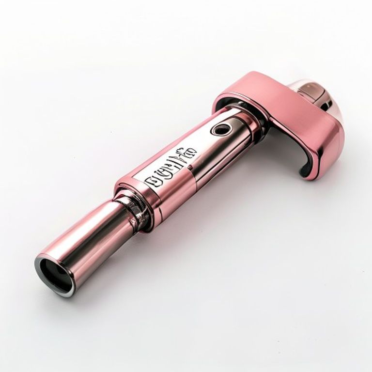 AA16E 450MM POL BRASS PULL HANDLE ON ROSE