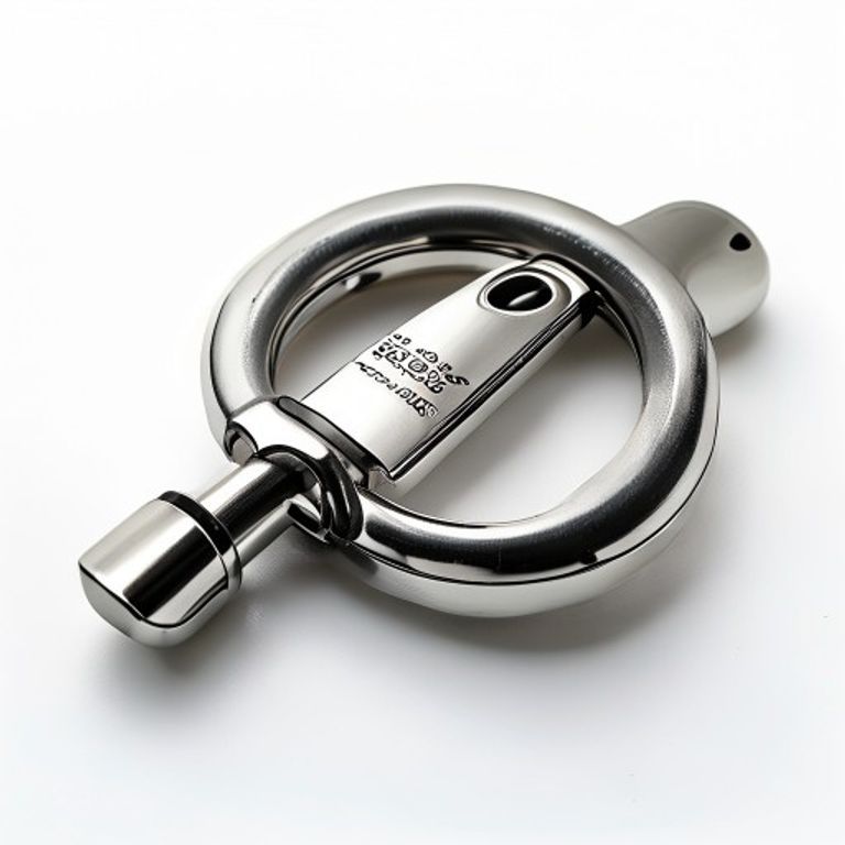 AA33 POL BRASS OVAL THUMBTURN