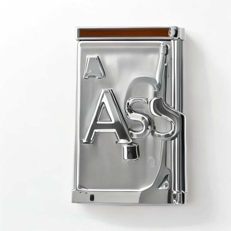 AA56SSCP  POLISHED CHROME LETTER TIDY