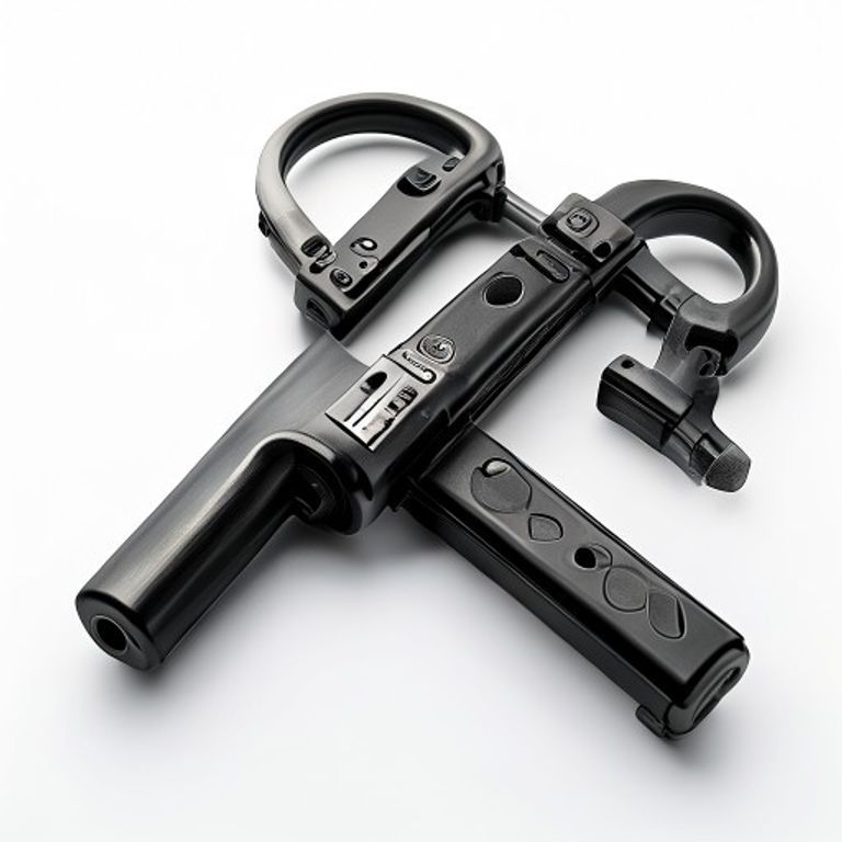 DL191SC MADRID LEVER LATCH HANDLES (PAIR)
