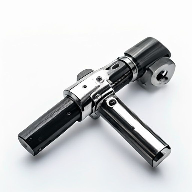 DOOR SECURITY BOLT - CHROME (58MM)