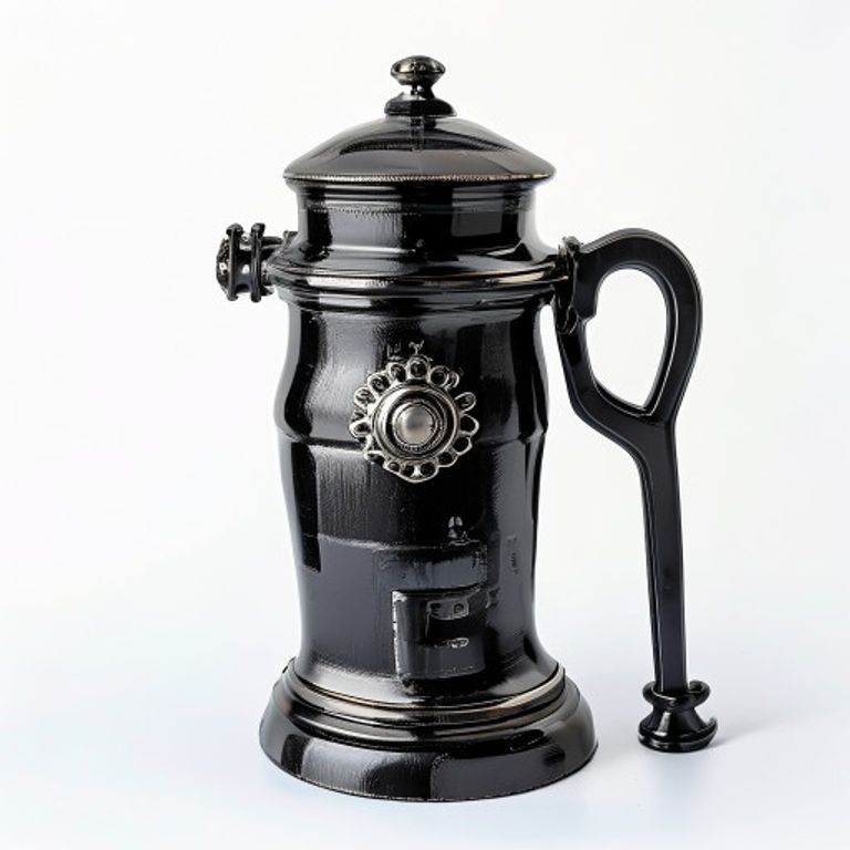 M38S PB VICTORIAN URN DOOR KNOCKER