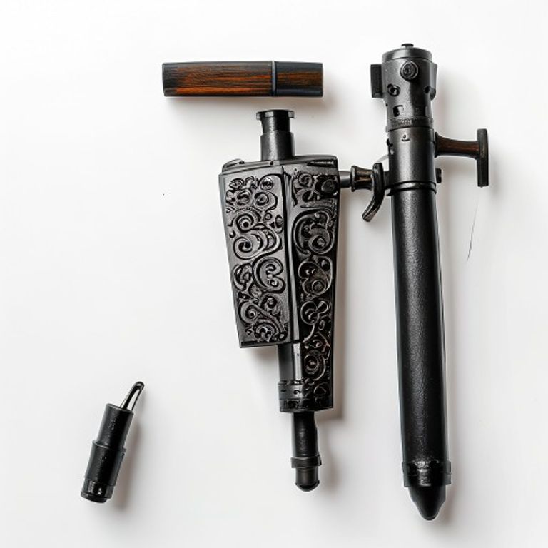 PF106 PB ORNATE PULL HANDLE