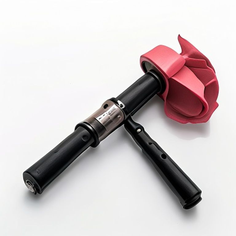 SZS060CP MORADO - LEVER ON ROUND ROSE (PR)