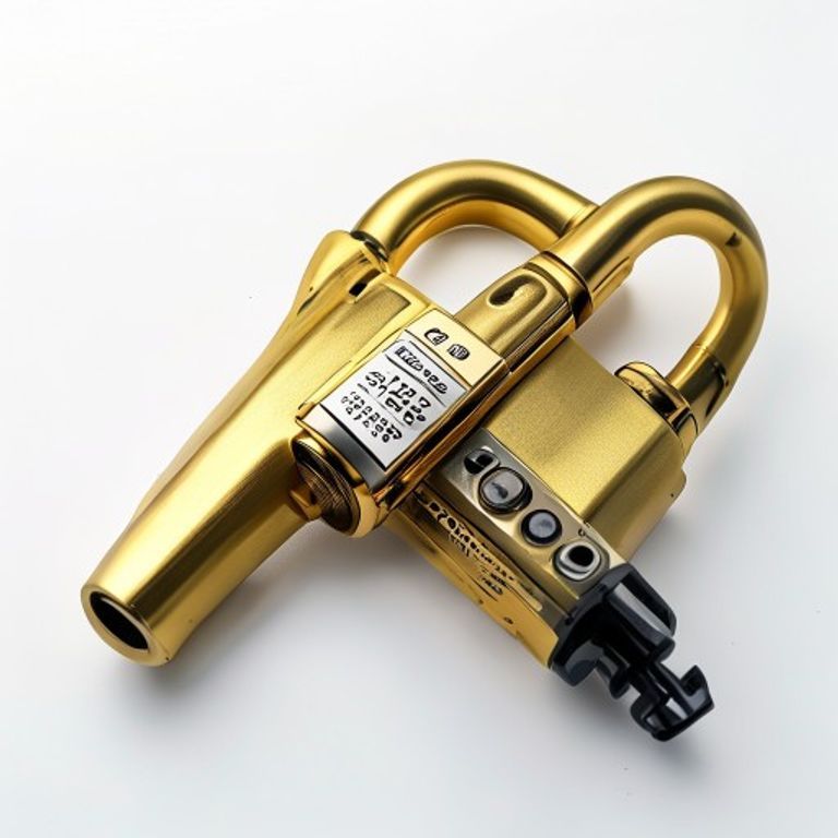 ARRONE AR882 PANIC LATCH - GOLD