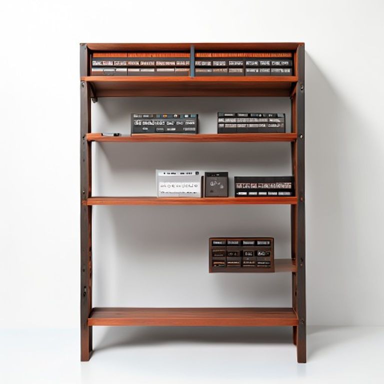 7476 6FT BRZ "M" SECTION BOOKCASE STRIP