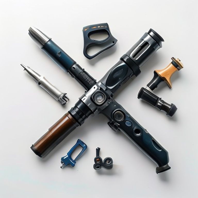 FAITHFUL HEX KEY SET (8) METRIC - FOLD UP