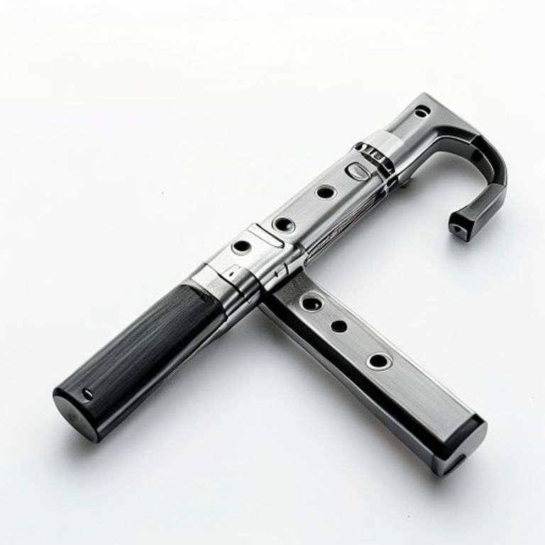 96MM POL CHROME ON STEEL T-BAR HANDLE