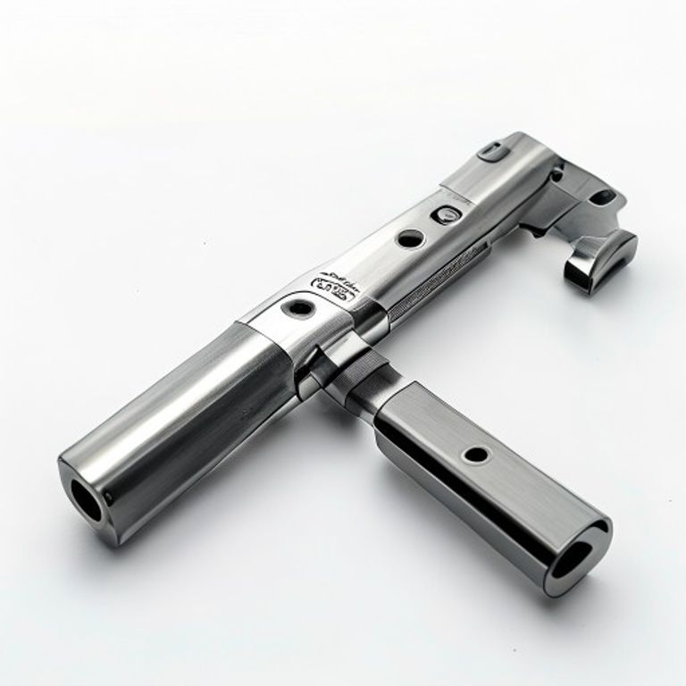 128MM SATIN NICKEL STEEL T-BAR HANDLE