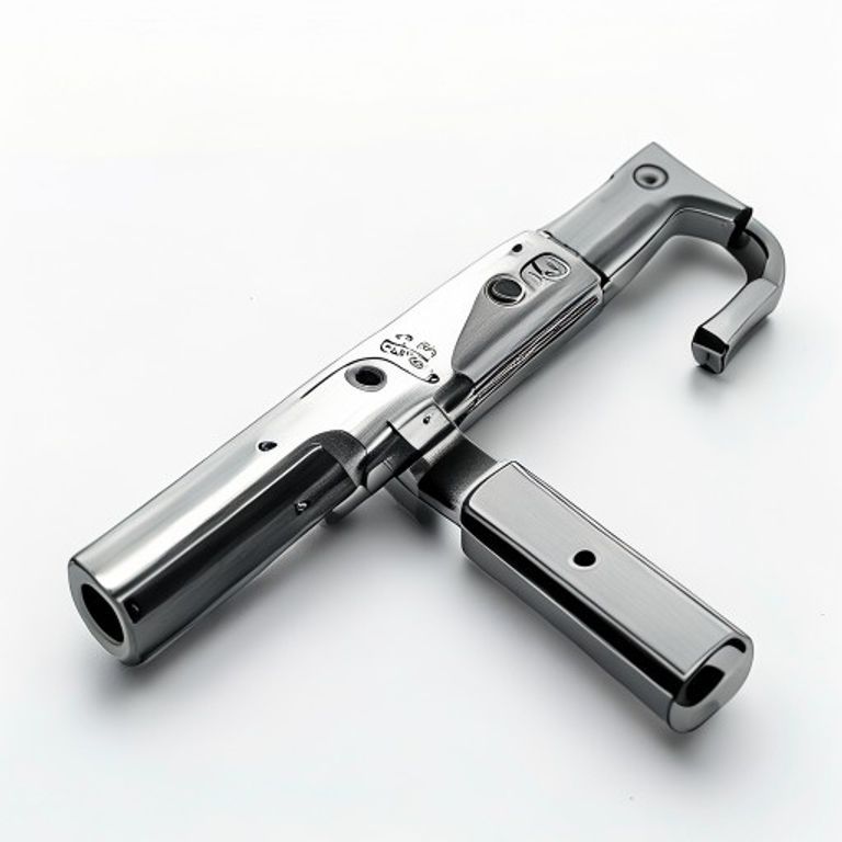 160MM POL CHROME ON STEEL T-BAR HANDLE