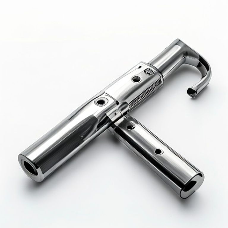 192MM POL CHROME ON STEEL T-BAR HANDLE