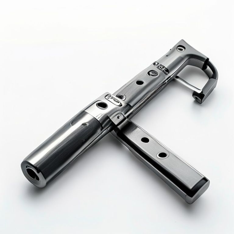 224MM POL CHROME ON STEEL T-BAR HANDLE