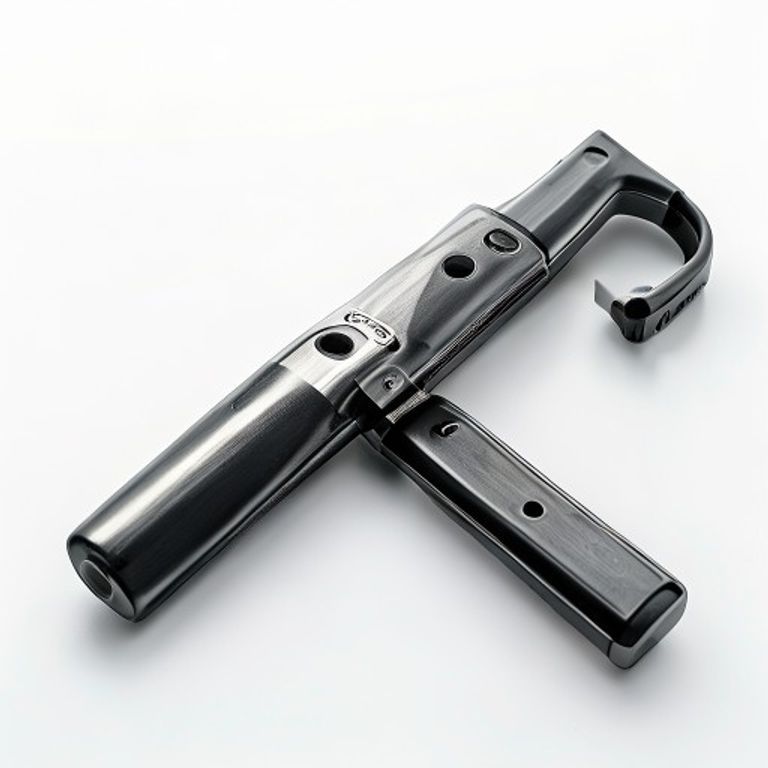 448MM POL CHROME ON STEEL T-BAR HANDLE