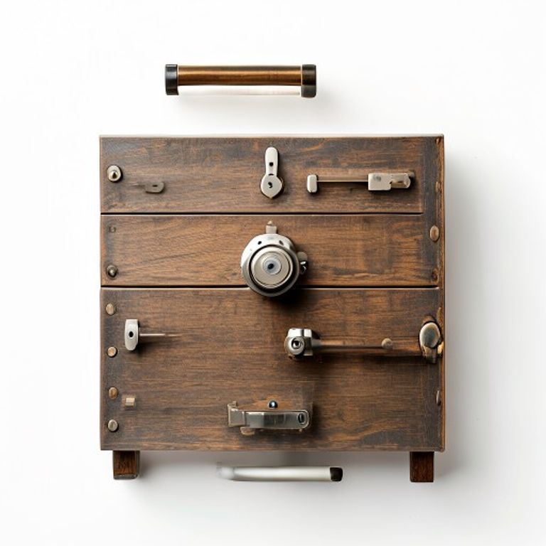 64MM ANTIQUE BRASS DRAWER FRONT PULL