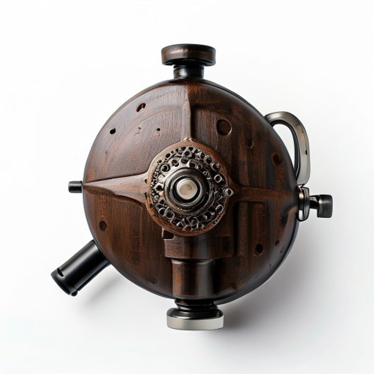 32MM PB VICTORIAN CUPBOARD KNOB (1 PIECE)