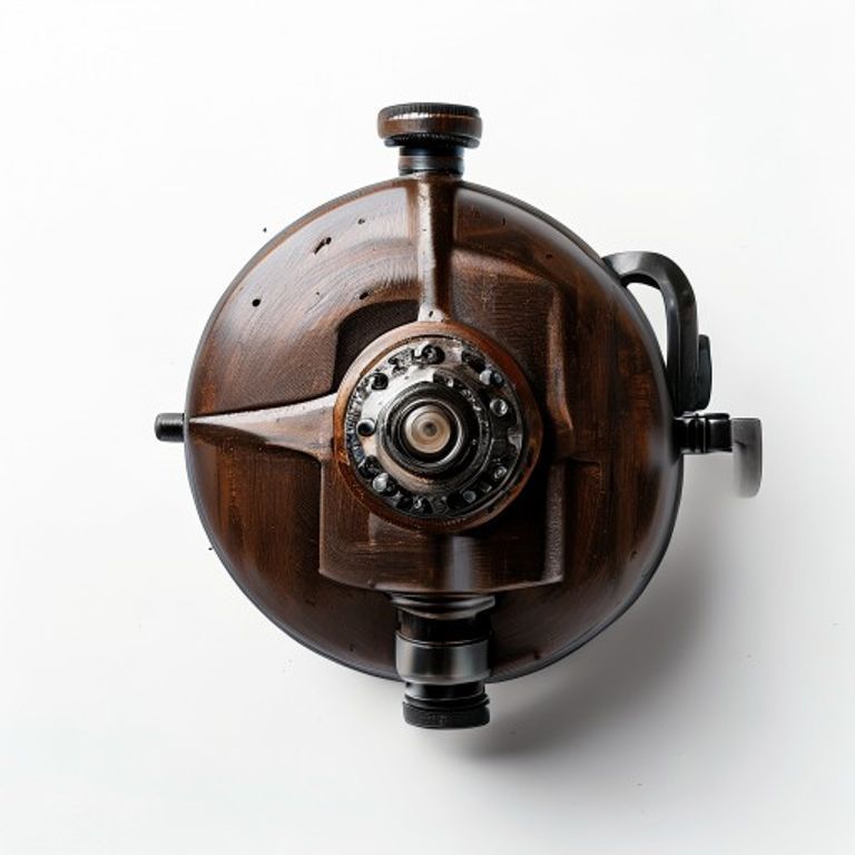 38MM PB VICTORIAN CUPBOARD KNOB (1 PIECE)