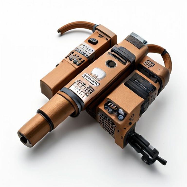 80MM 2 PART CABLE TIDY (SEPIA BROWN)