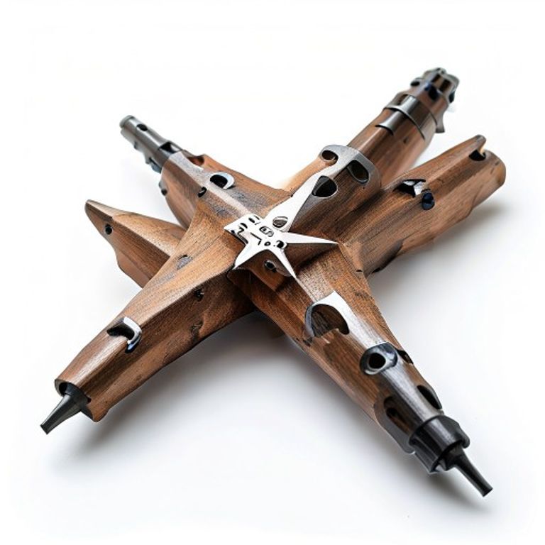 3" STAR DOWELS