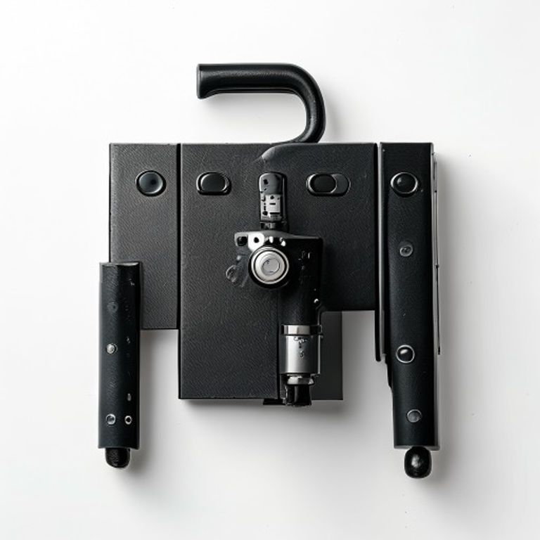 FB361 126MM BLACK RUSTIC CABINET PULL