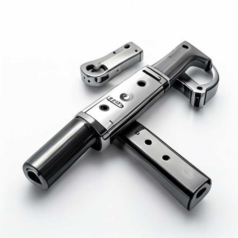 0960 63MM X  35MM SATIN CHROME BUTTS-PR