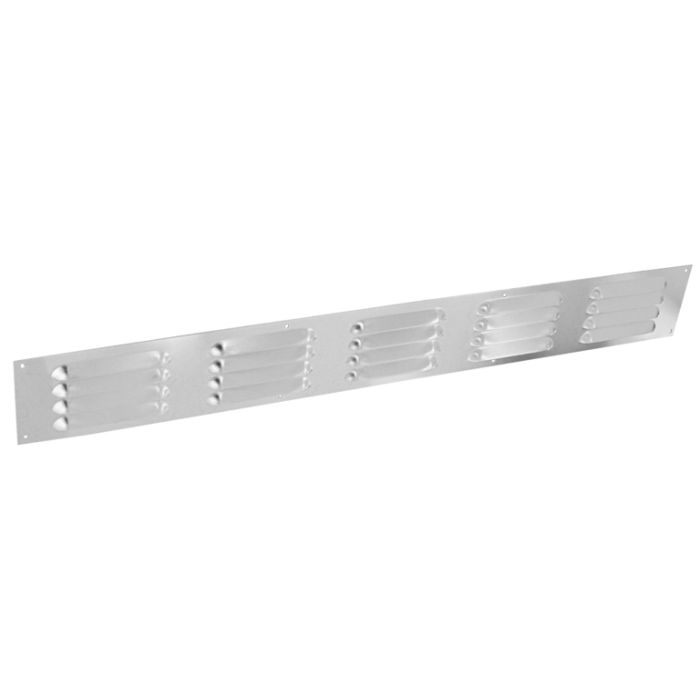 ALUMINIUM LOUVRED VENT 26" X 2"