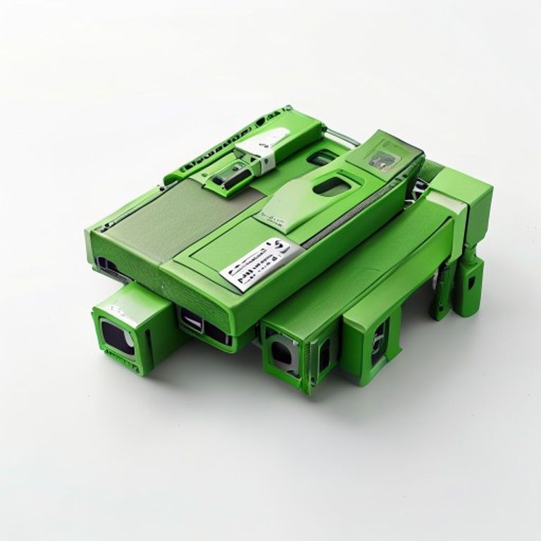 FLAT PACKERS 28 X 100 X 1 GREEN