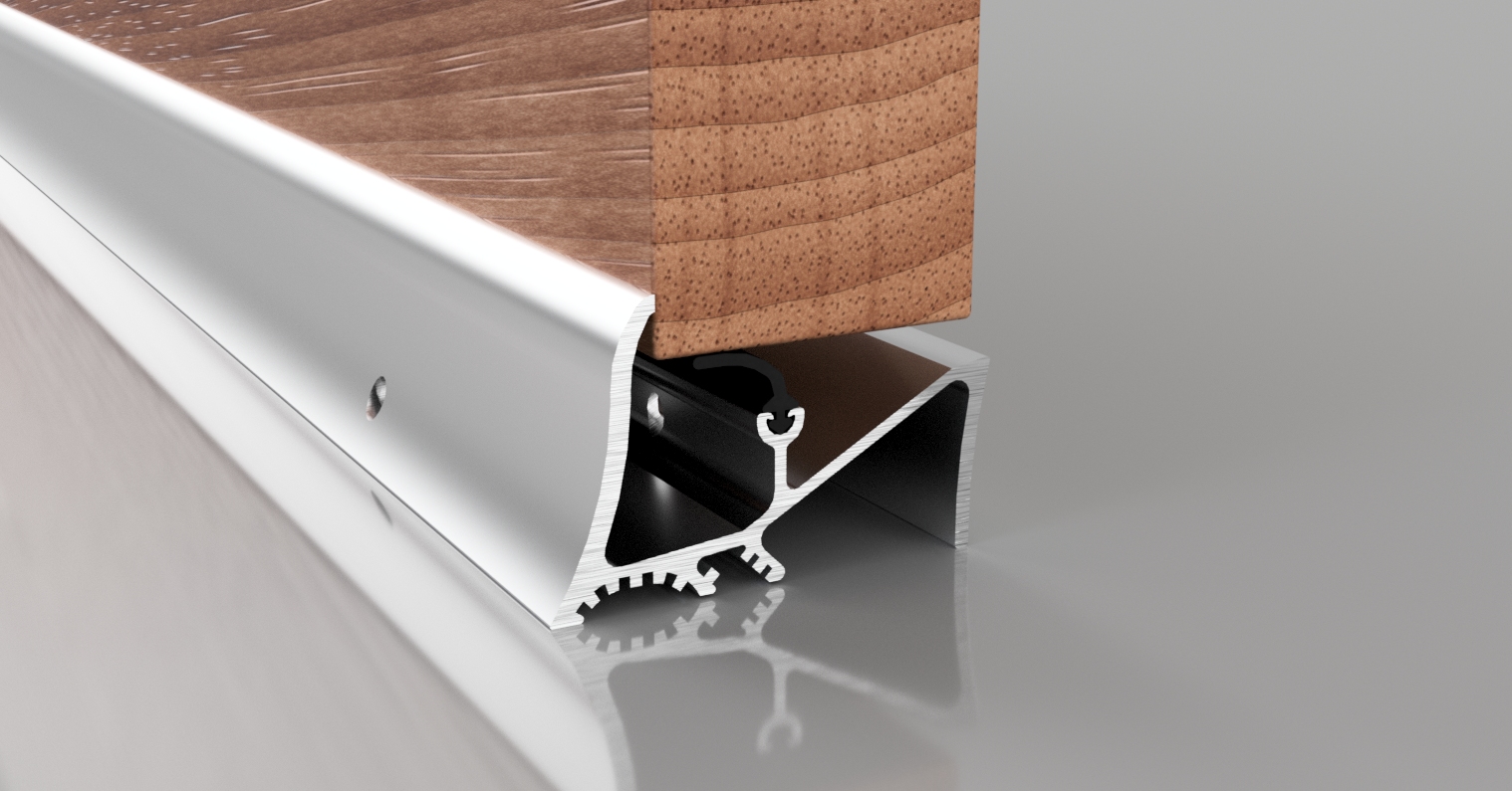 SUPERSEAL 5'0" ALUMINIUM THRESHOLD SILL