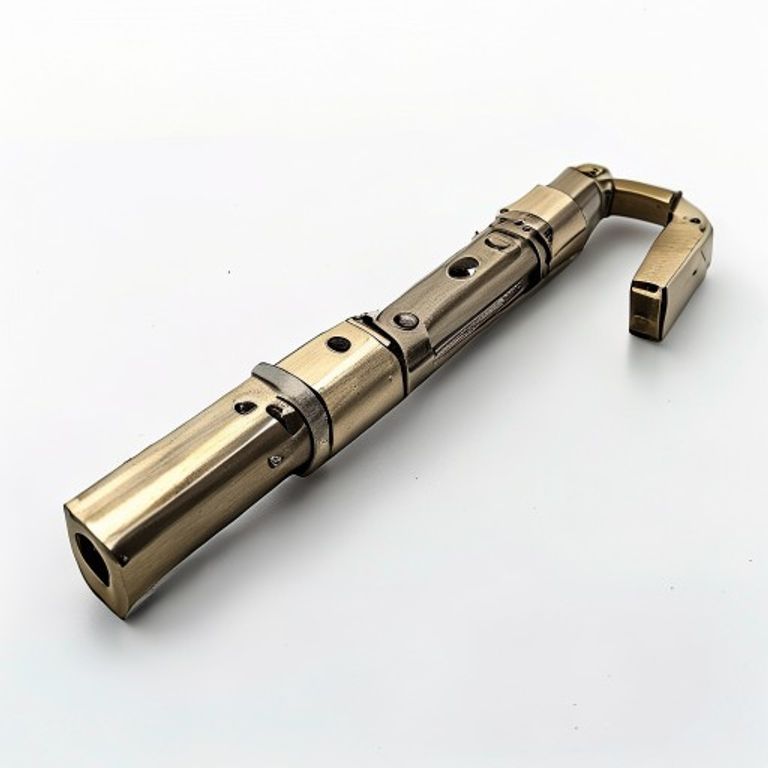 5" BRASS SASH HANDLE