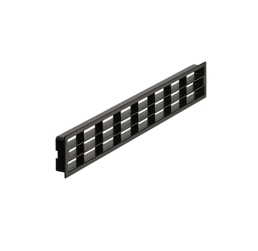 BLACK VENTILATION GRILLE 458MM LENGTH 571.77.300