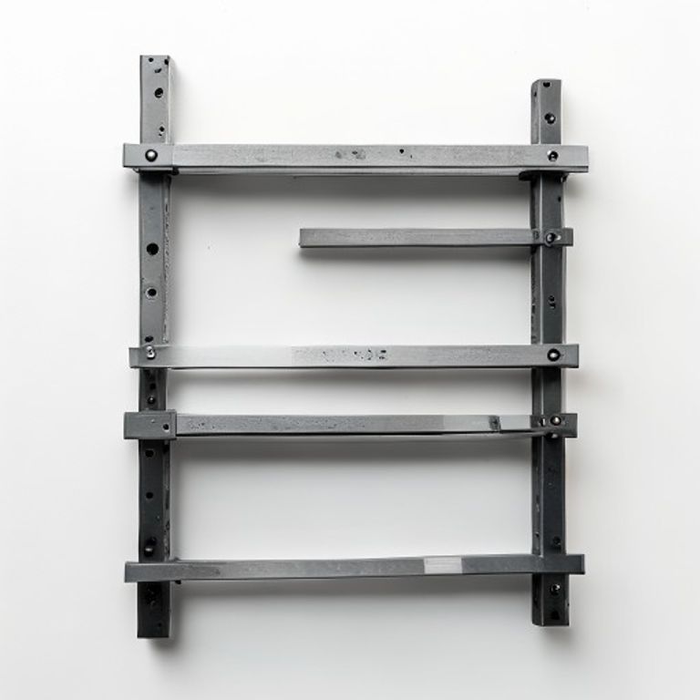 6" X 5"*GREY* LONDON SHELF BRACKET