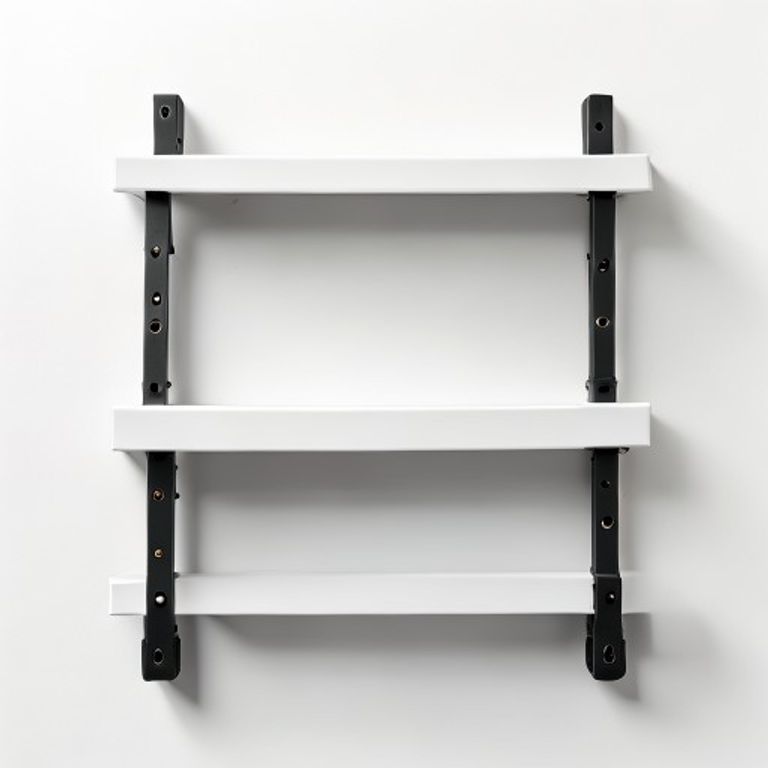 240 9" X 7" WHITE SHELF BRACKET