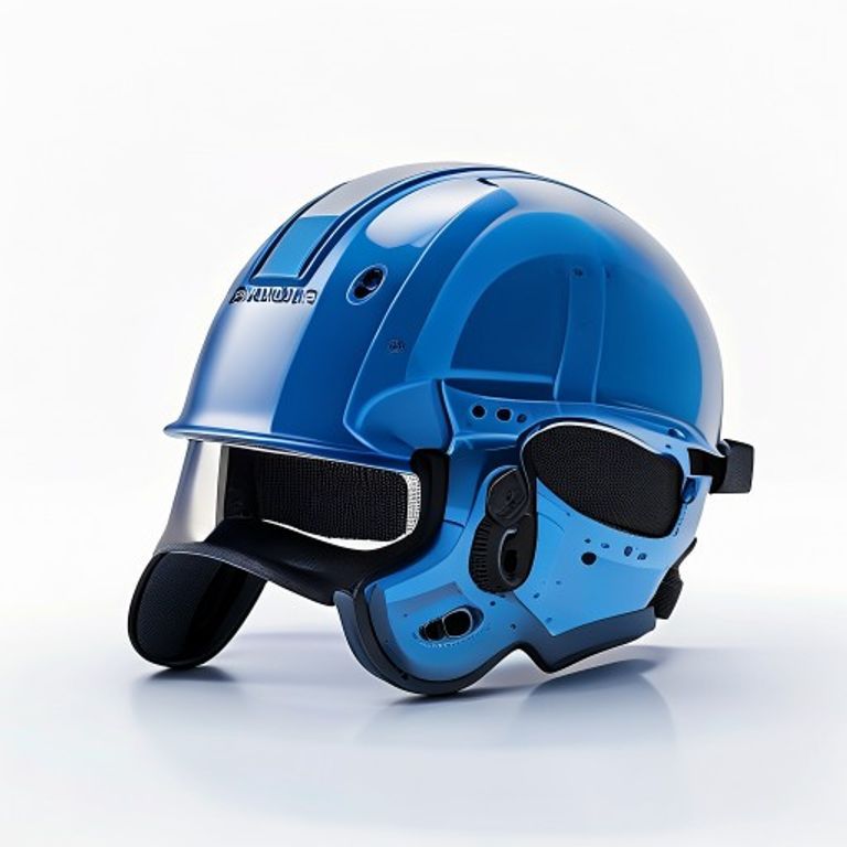 SAFETY HELMETS - BLUE