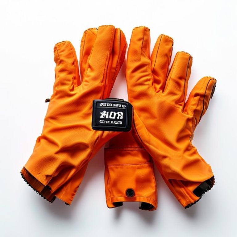 A930 LARGE ORANGE HD NITRILE GLOVES (100)