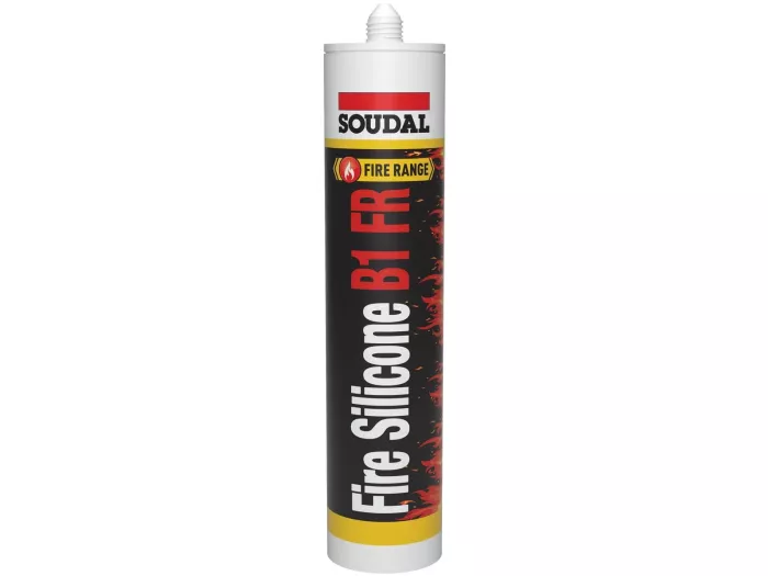 SOUDAL FIRE SILICONE B1 FR - WHITE 300ML