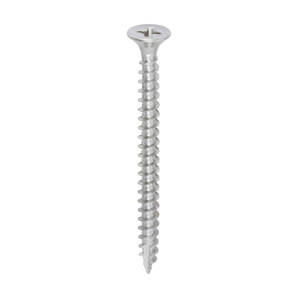 5MM X 60MM STAINLESS CSK POZI WOODSCREW