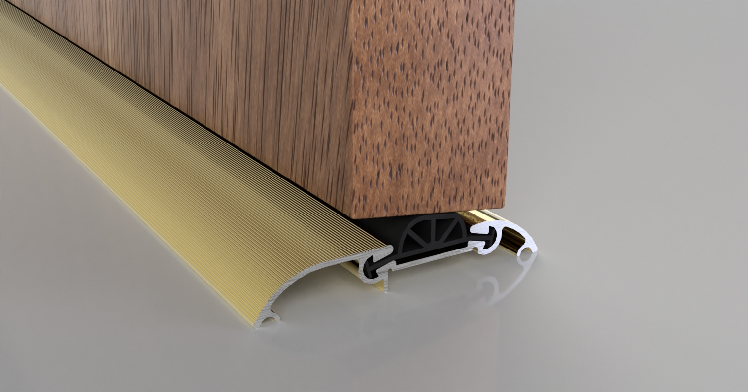 2'9" GOLD CDX DRAUGHT EXCLUDER
