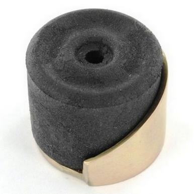 BRASS SHIELDED DOOR STOP