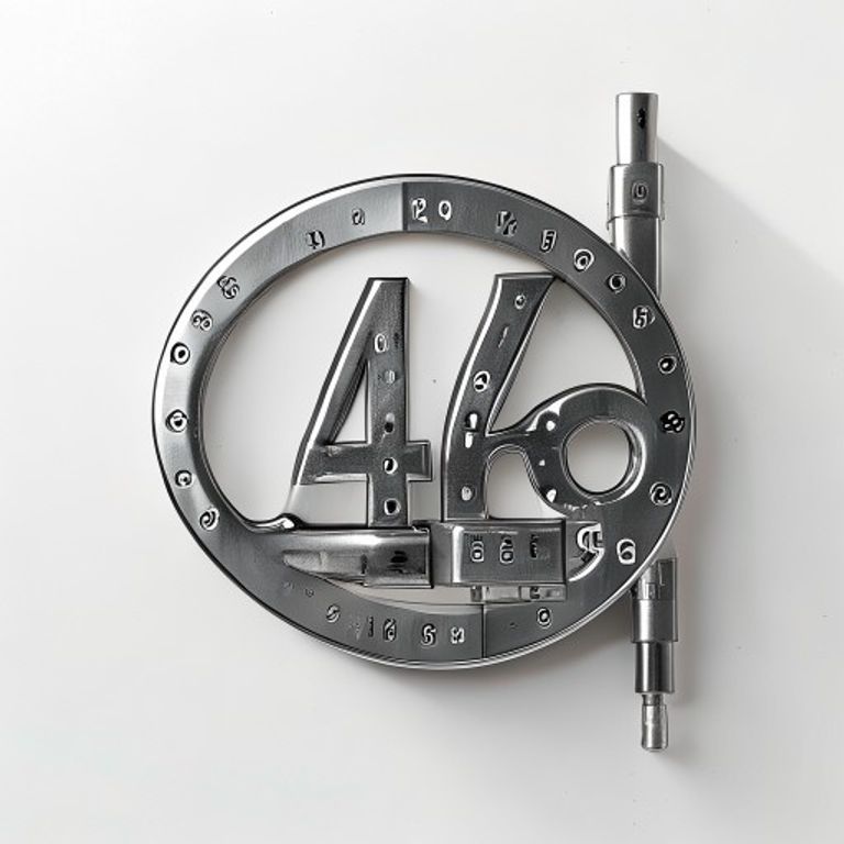 C1567-7 3" NUMERAL SATIN CHROME NUMBER 7