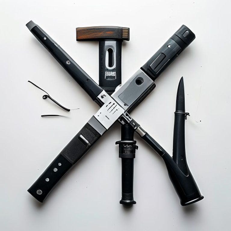 STANLEY TITAN FIXED BLADE KNIFE & HOLSTER