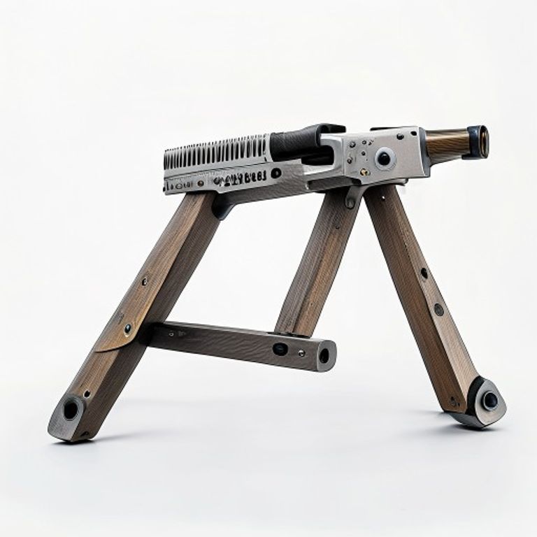 STANLEY FOLDING SAW HORSE - METAL LEGS