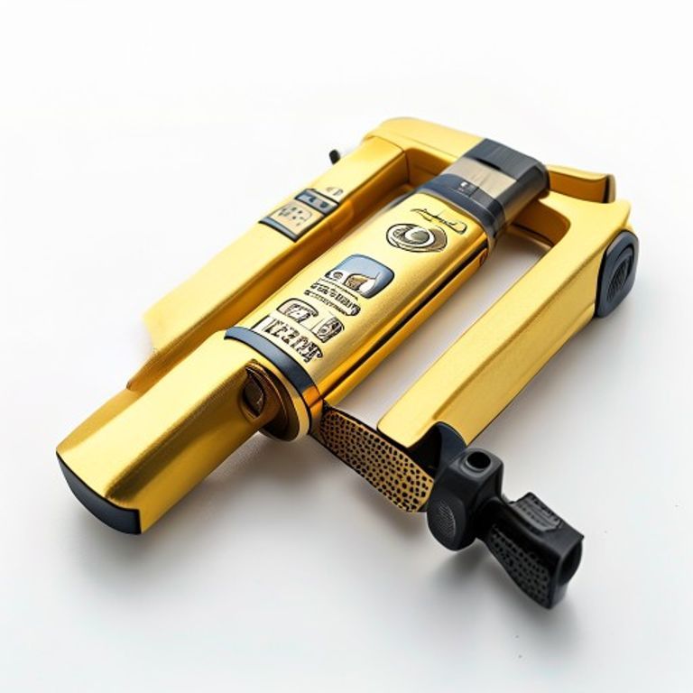 2'9" GOLD BDS RUBBER STRIP