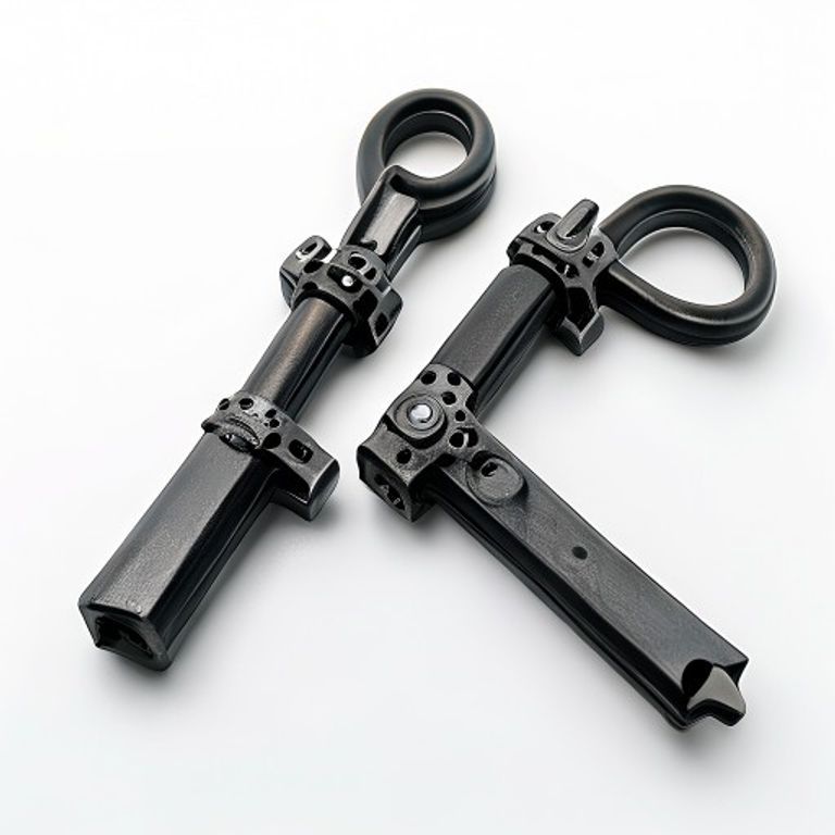 140 1/2" DIA HOOKS ON PLATE - GALV (PAIR)